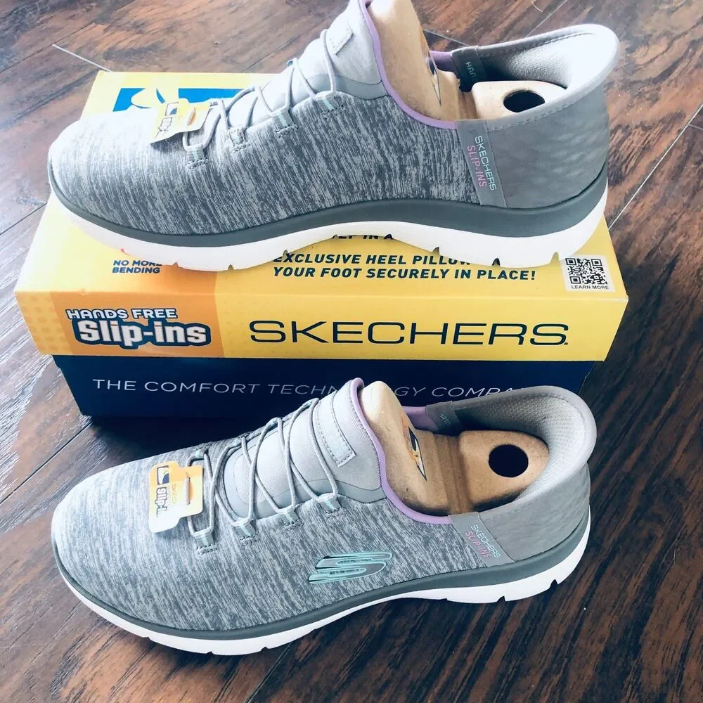 Skechers Hands Free Slip Ins Air-Cooled Memory Foam New in Box Size 10